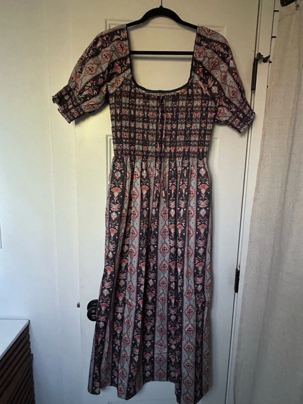 NWOT Hill House Madeline Dress Navy Emma Stripe sz Medium - Picture 4 of 5